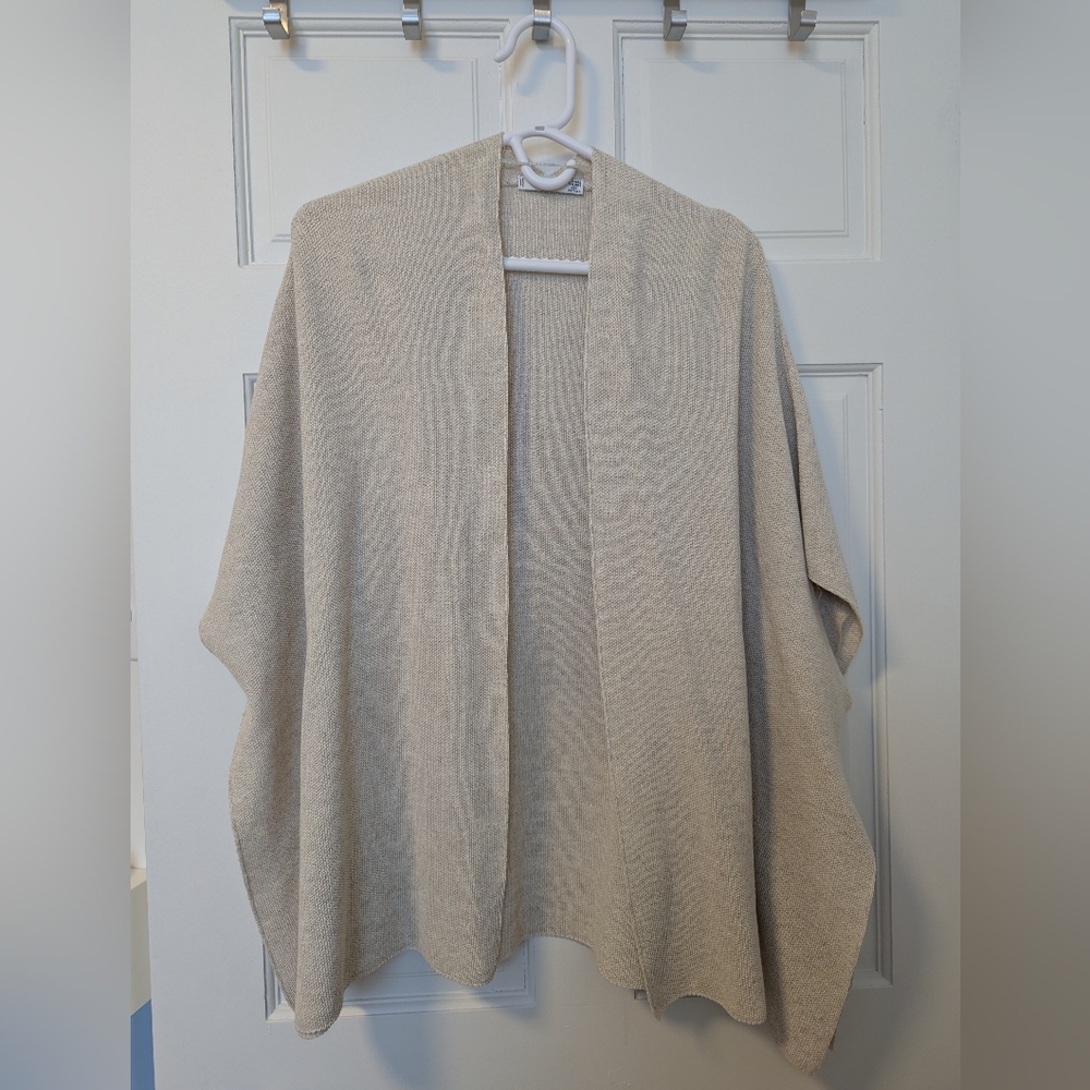 Mango Suit Cotton Knit Shawl